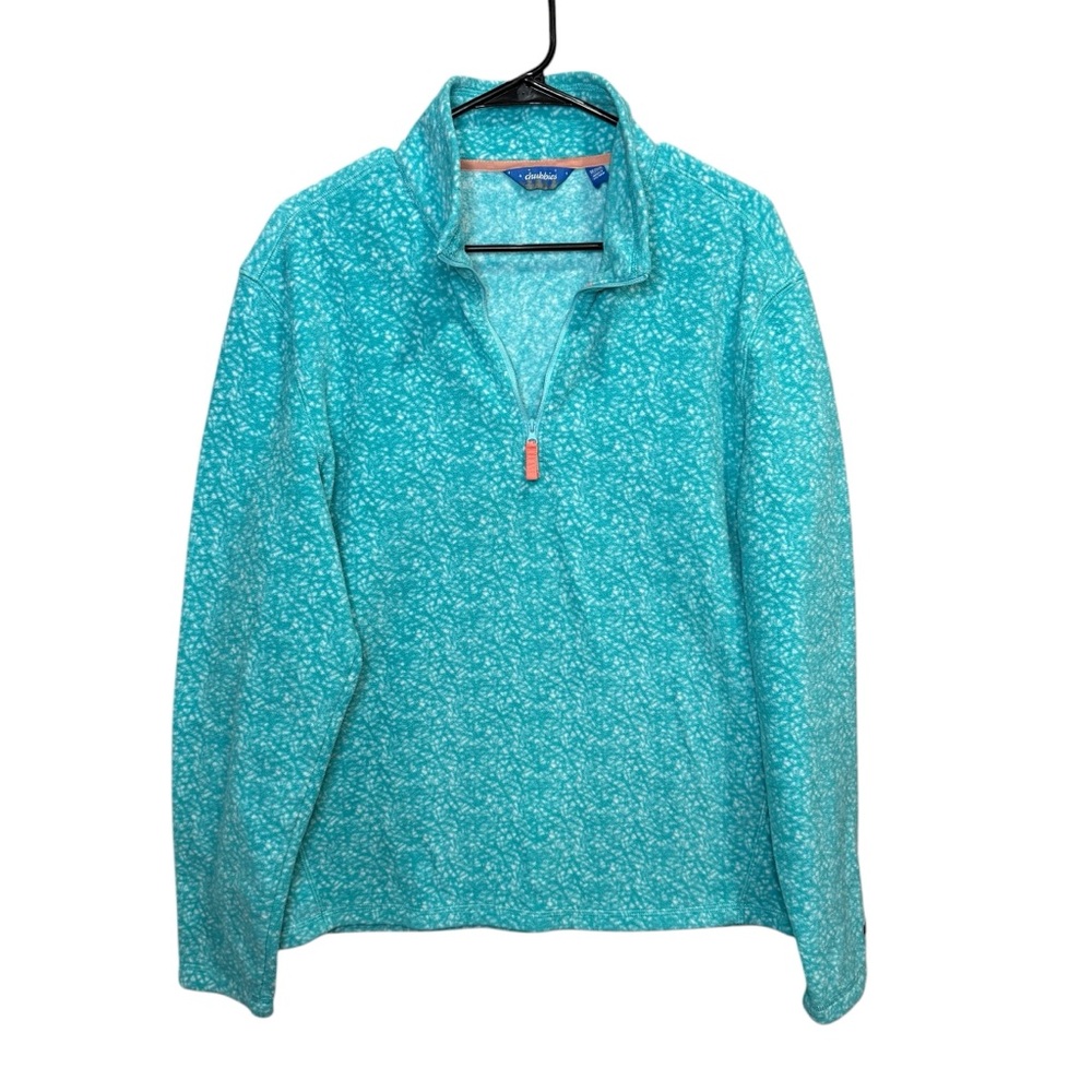 Chubbies The Mantelpiece Quarter Zip Fleece Sweater Size Medium‎